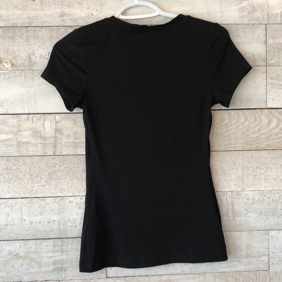 Guess sequins metallic face tshirt - Picture 2 of 5